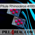 Pilule Rhinocéros 4000 14